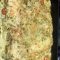 El cooksnap de Fer F. cuando hizo Filet de merluza al horno con crema de verdeo.