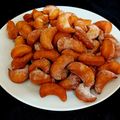 کوک اسنپ راضیه گرگانی بعد از امتحان کردن شیرینی هلال ماه 😋😍.