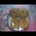 Kirti Mathur का कुकस्नैप जब उन्होंने बादाम पिस्ता जलेबी (Badam pista jalebi recipe in Hindi) बनाया था।