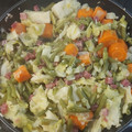 El cooksnap de Ari Rodriguez cuando hizo Menestra de verduras de aprovechamiento.