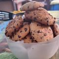 El cooksnap de Ximena cuando hizo Galletas con chispas de chocolate y sorpresa dentro.