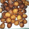 El cooksnap de María Gloria Silva Borges cuando hizo Buñuelos de banana.