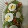 El cooksnap de Oli Gutierrez cuando hizo Ensalada de lechuga con jamón y queso.