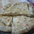 El cooksnap de Luciana cuando hizo Tarta de pollo y choclo.