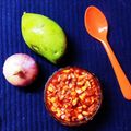 Arpita Shah's cooksnap of when they made કાચી કેરી ડુંગળી અને ગોળ કચુંબર.
