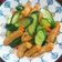 庭秀 的 魚餅炒小黃瓜 cooksnap