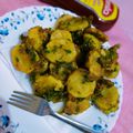 Edie Karambu's cooksnap of when they made Potato bhajia (bhajia mwitu).