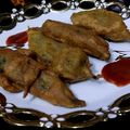 Naila Asif's cooksnap of when they made ہری مرچ کے بھرواں پکوڑے.