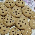 El cooksnap de Meli cuando hizo Cookies saludables.