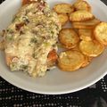 El cooksnap de Lisandro Canessa cuando hizo Salmón rosado cremoso.