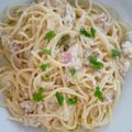 El cooksnap de Dersa cuando hizo Espaguetis a la carbonara.
