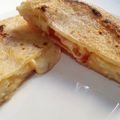 El cooksnap de Cynthia (Peti) cuando hizo Sándwich tostado sin gluten, sin huevo, SIN PAN! 😰(con opción veggie).