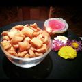 Anitha (Annie) 's cooksnap of when they made Shakkar pare.