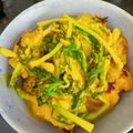 Cooksnap dari Yuni untuk resep Cha Ca La Vong (Hanoi Turmeric Fish with Dill)