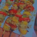 صورة من هنا الحكاية، شاركها بعد تجربة وصفة صينية بطاطس بيضاء بالليمون مع شيش طاووق 🐔🍡