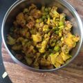 Pinal Patel's cooksnap of when they made બટાકા વટાણા ફલાવર નું શાક (Bataka Vatana Flower Shak Recipe In Gujarati).