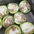 El cooksnap de Marlene Martinez cuando hizo Zapallitos rellenos.