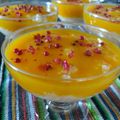 Cooksnap de Adriana Cruz quando cozinhou Pudim de tapioca e coco com geleia de manga, maracujá e gengibre.