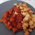 El cooksnap de Vanessa Martin cuando hizo Pavo guisado con tomate y soja.
