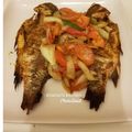 Maman jaafar(khairan)'s cooksnap of when they made Gasasshen kifi da miyar kayan lambu.