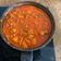 El cooksnap de Enrique González cuando hizo Cerdo guisado al vino blanco con tomate.