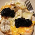 El cooksnap de Cristina cuando hizo Huevos fritos con huevas de lumpo.