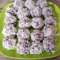 Cooksnap dari Aisyah ummu ammar untuk resep Klepon Ubi Ungu