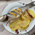 El cooksnap de audreyhepburn cuando hizo Lubina al horno.