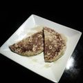 El cooksnap de xkarlostx cuando hizo Pancakes de avena, canela y linaza(o si deseas cambia linaza por banano/cambur).
