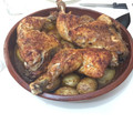 El cooksnap de Alicia Lagarto cuando hizo Cuartos traseros de pollo asados al horno con patatas nuevas.