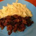 Angie's cooksnap of when they made Ground Beef with Mushrooms.