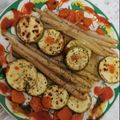 El cooksnap de Pacojo Trujillo cuando hizo Espárragos blancos con zanahorias aliñados con orégano.
