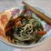 El cooksnap de Julieta Luján cuando hizo Sopa Kung Fu Panda o sopa oriental de fideos.