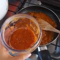El cooksnap de Sofía cuando hizo Salsa de tomates natural.
