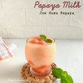 Cooksnap dari Noni Sukmawati untuk resep Papaya Milk / Jus Susu Pepaya