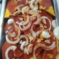 El cooksnap de Los Hand Made cuando hizo Lasagna de berenjenas.