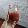 El cooksnap de Ema cuando hizo Mermelada de frutilla con chía y sin azúcar.