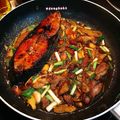 Cooksnap của Jung Bubii khi họ làm theo món Cá thu một nắng kho thịt ba rọi