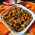 Kakali Chakraborty's cooksnap of when they made মশালা ভিন্ডি (Mashla vindi recipe in Bengali).