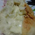 El cooksnap de Vic cuando hizo Pan relleno de jamón y queso.