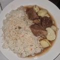 El cooksnap de Andrea Lobo Montero cuando hizo Carne de res con papitas.