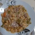 El cooksnap de Mª Eugenia Andrés cuando hizo Garbanzos con arroz y verduras.