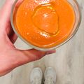 El cooksnap de Orange & Cinnamon cuando hizo Gazpacho vegano🌱vegetariana.