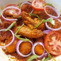 Syeda Sarah Taha's cooksnap of when they made Butt Chicken Karahi 😋.