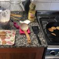 El cooksnap de Soofi Cruz cuando hizo Hot cakes de avena saludables.