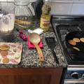 El cooksnap de Soofi Cruz cuando hizo Hot cakes de avena saludables.