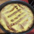 El cooksnap de Elisa Schiavo cuando hizo Torta de ricota.