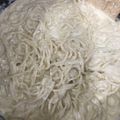 El cooksnap de Nancy Montserrat Hernandez cuando hizo Spaguetti a la crema con jamón.