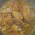 El cooksnap de valentina cuando hizo Pollo a la naranja.