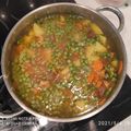 El cooksnap de marta casas cuando hizo Seitán estofado (veggie).